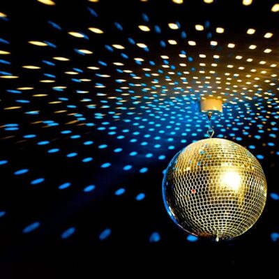 Disco ball and stand
