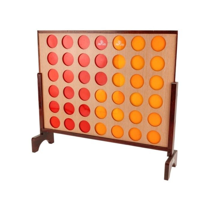 Giant4 Hardwood Indoor Outdoor Giant Connect Four In A Row Game Set 120x109cm