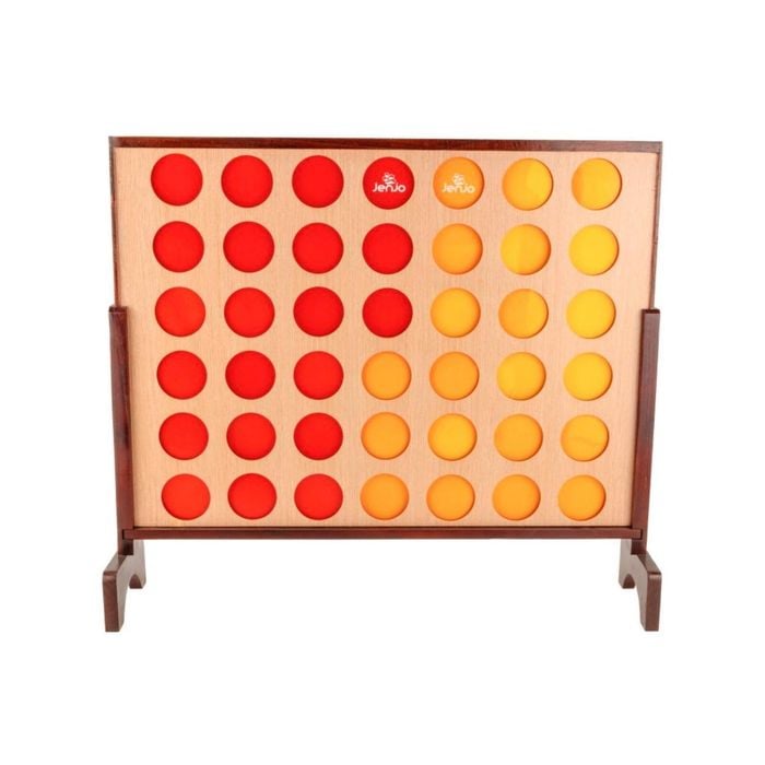 Giant4 Hardwood Indoor Outdoor Giant Connect Four In A Row Game Set 120x109cm